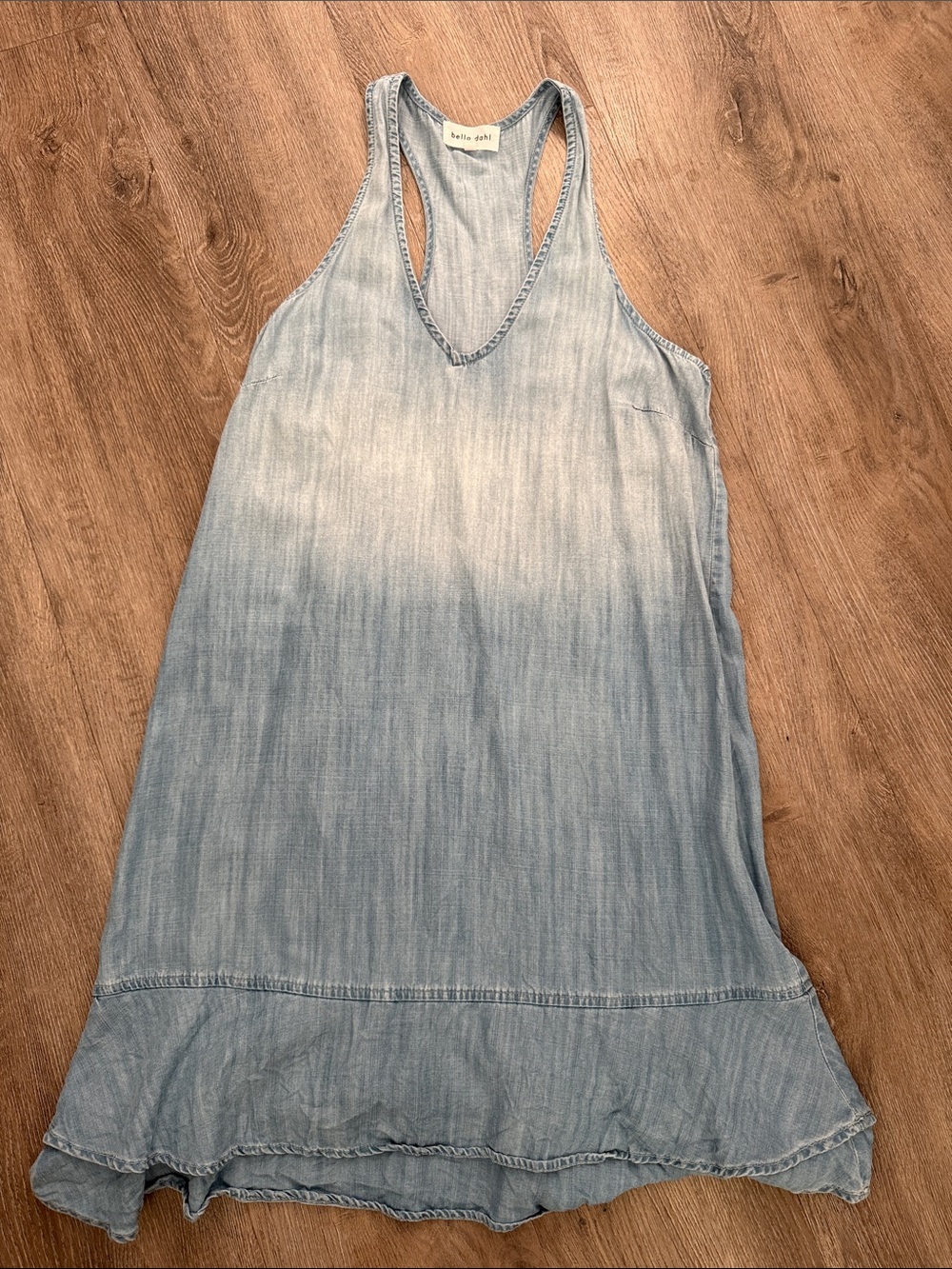 Bella Dahl Light Blue Racerback Dress